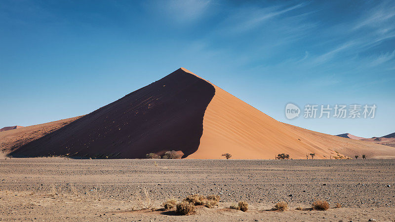 纳米比亚沙漠沙丘全景索苏斯vlei Namib Naukluft国家公园